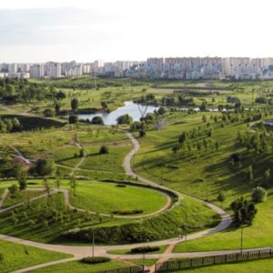Сергей Собянин открыл Ландшафтный парк «Митино» после благоустройства